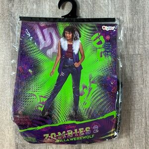 Disney zombies Willa Werewolf costume size medium 7:8 work once